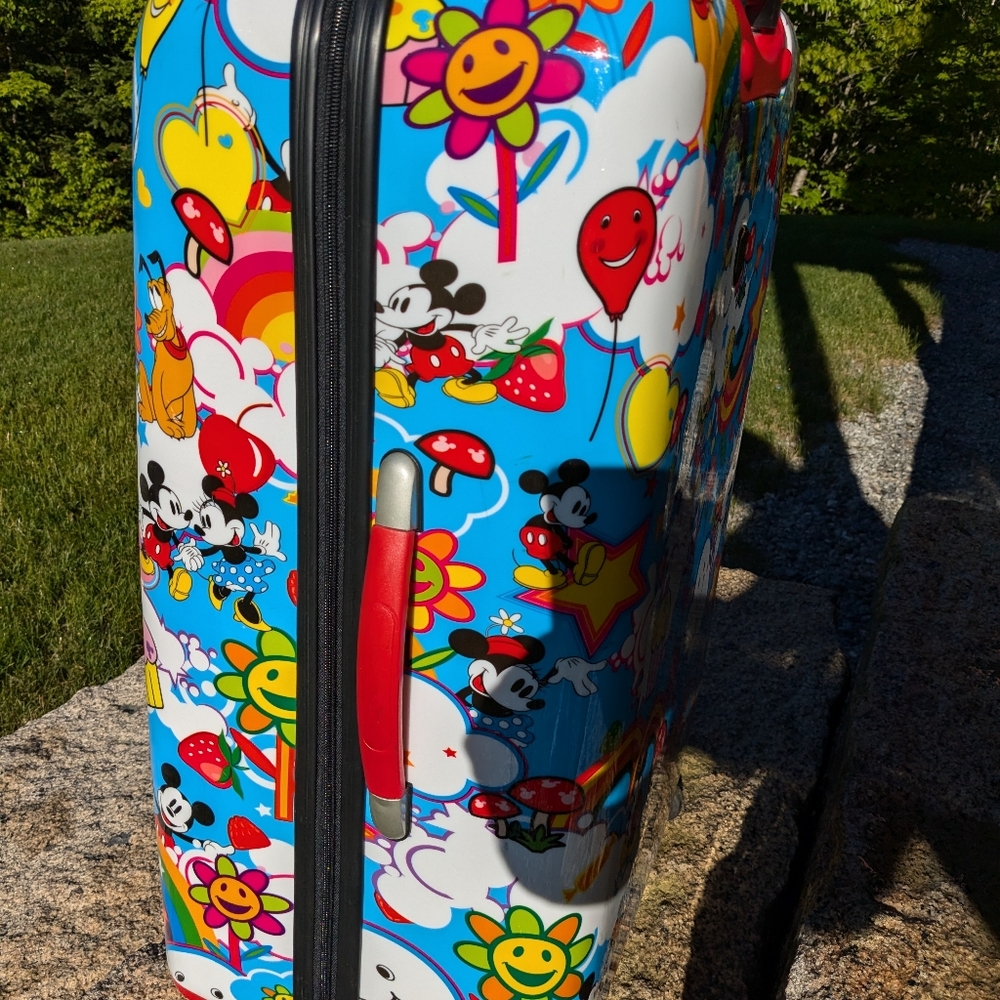 Disney By Heys Minnie And Mickey Magical World Large Suitcase 30" - Picture 3 of 4